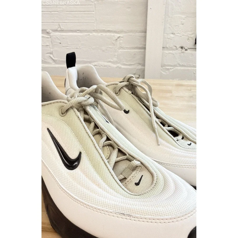 Nike Air Max 97 Futura Sail White Black Women's Sneakers Size 10